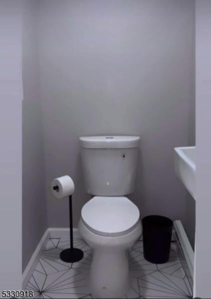 bathroom with toilet