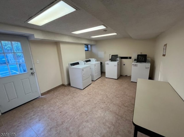 washroom with washer and clothes dryer