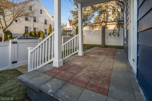 view of patio