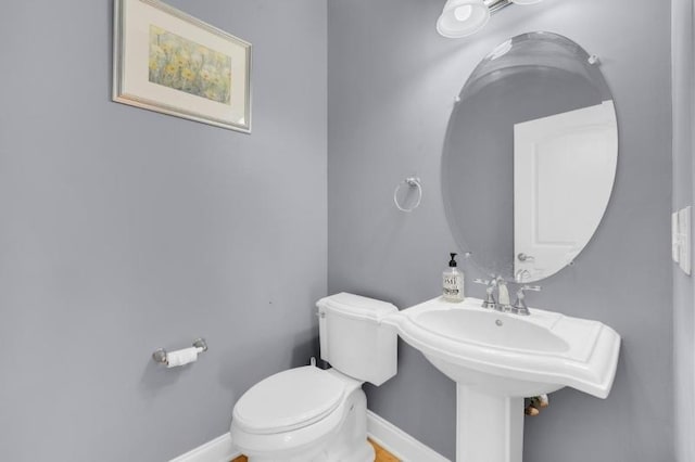 bathroom with toilet