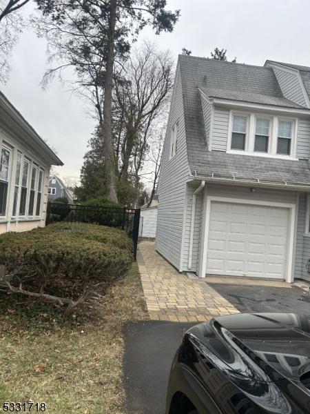 view of home's exterior featuring a garage