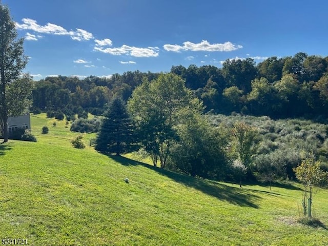 view of nature with a rural view