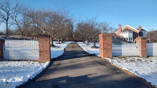 view of road