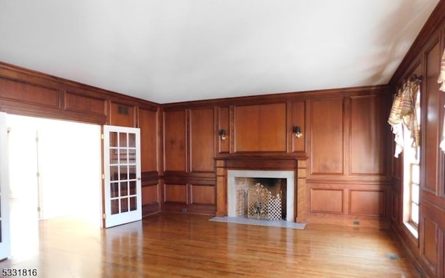 view of unfurnished living room