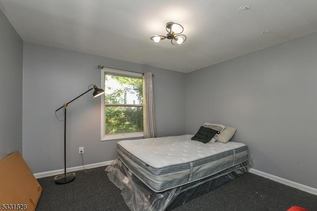 bedroom featuring carpet floors