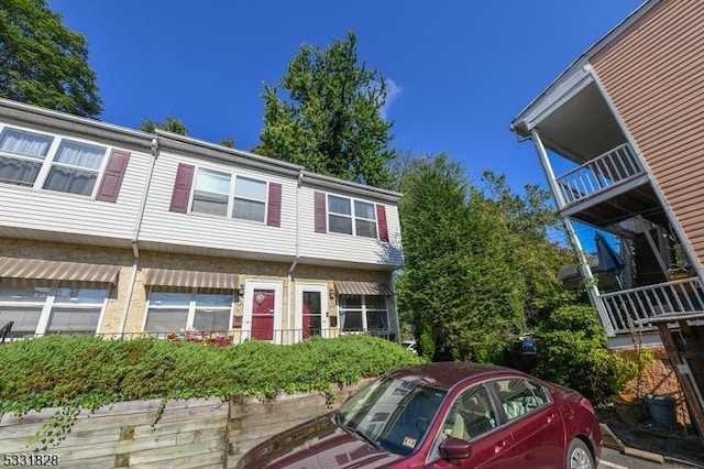 view of townhome / multi-family property