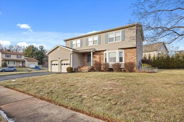 front of property with a front yard