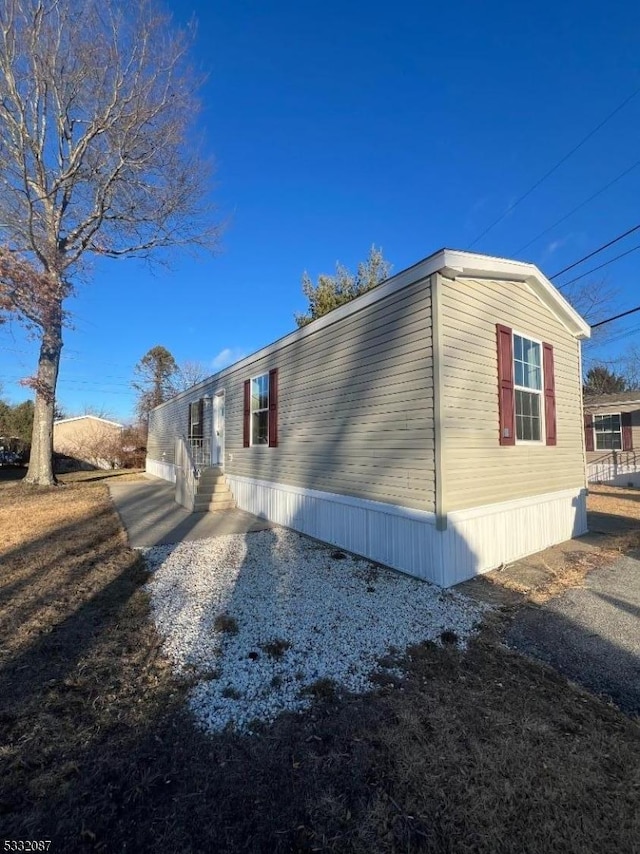 view of property exterior