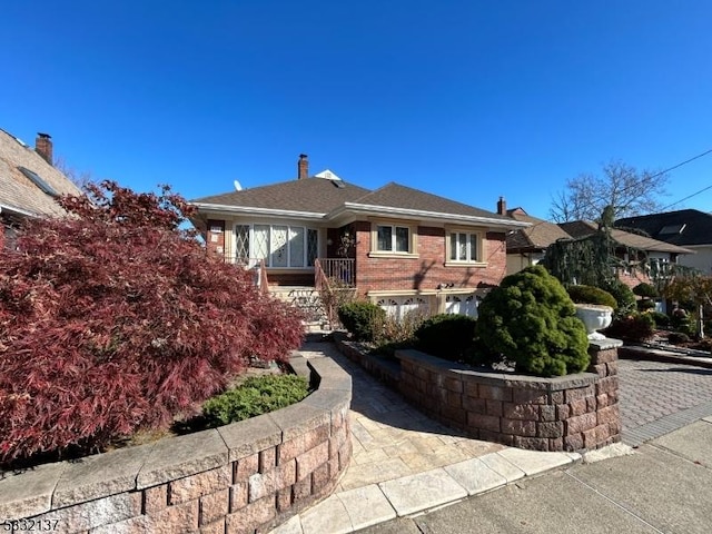 view of back of property