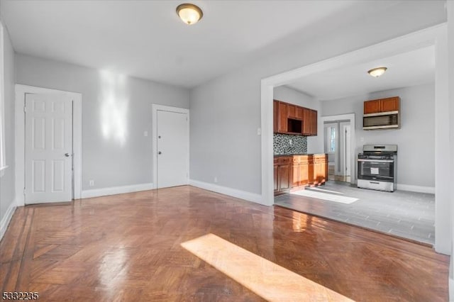 view of unfurnished living room