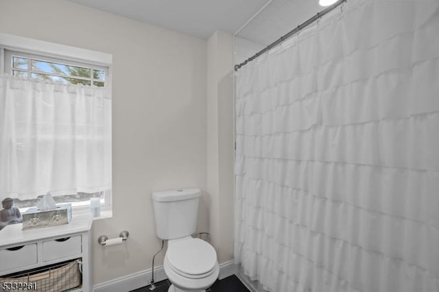 bathroom with toilet