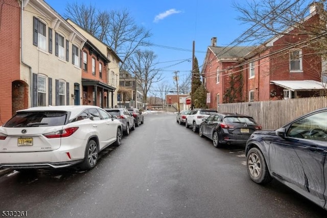 view of street