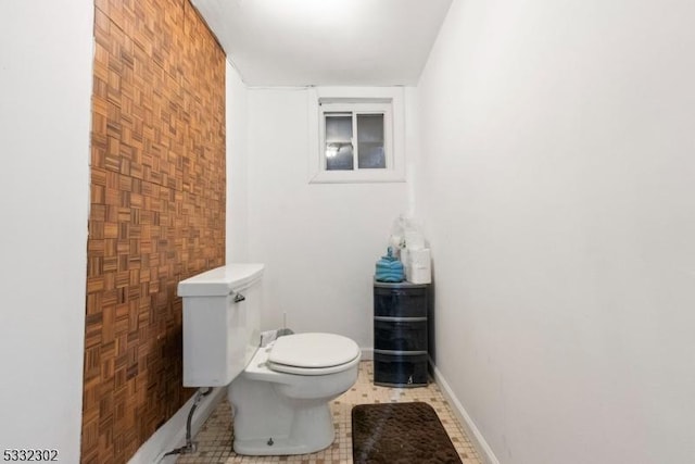 bathroom featuring toilet