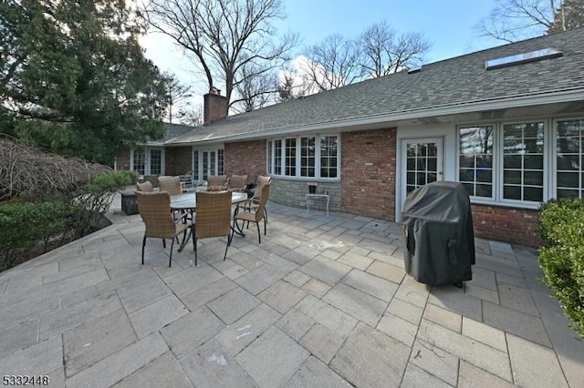 view of patio / terrace with grilling area