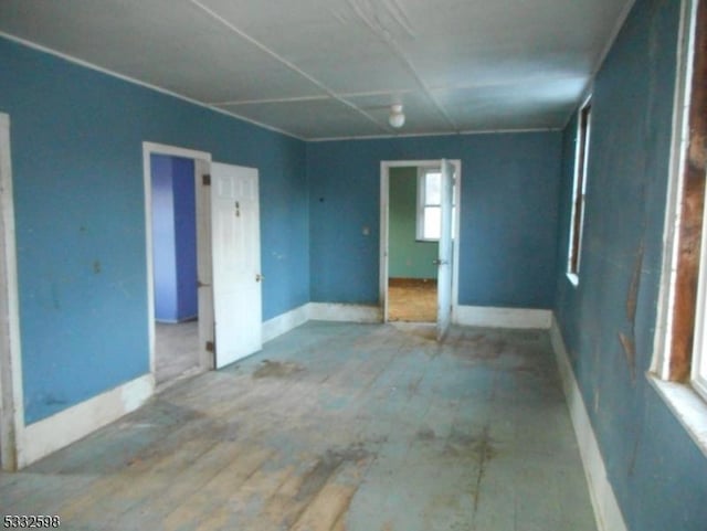 view of empty room