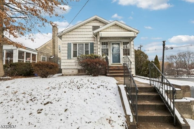 view of bungalow-style house