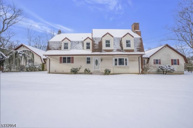 view of cape cod house