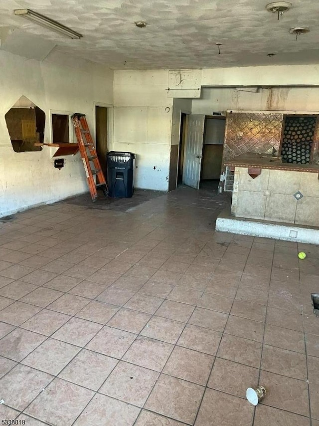 interior space featuring tile patterned floors