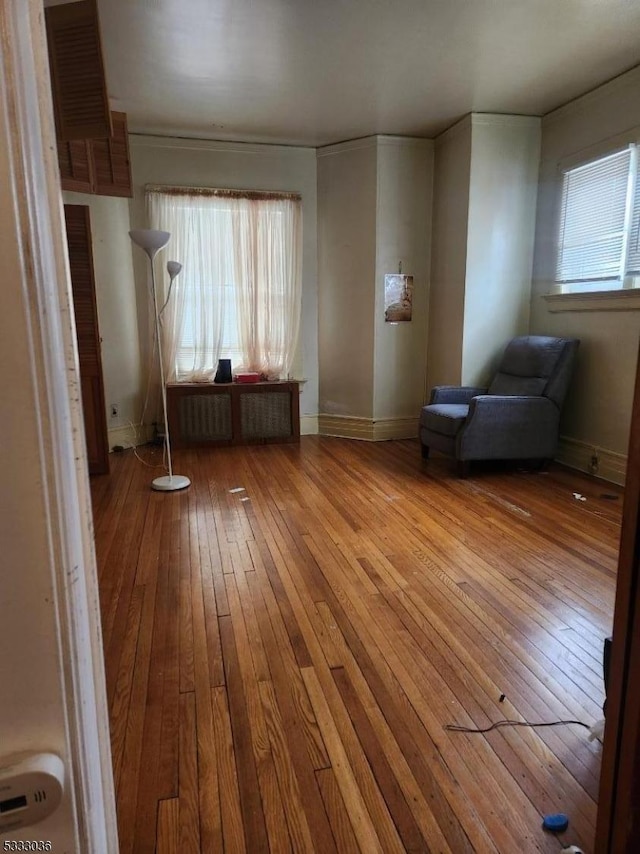 interior space featuring a healthy amount of sunlight and light wood-type flooring