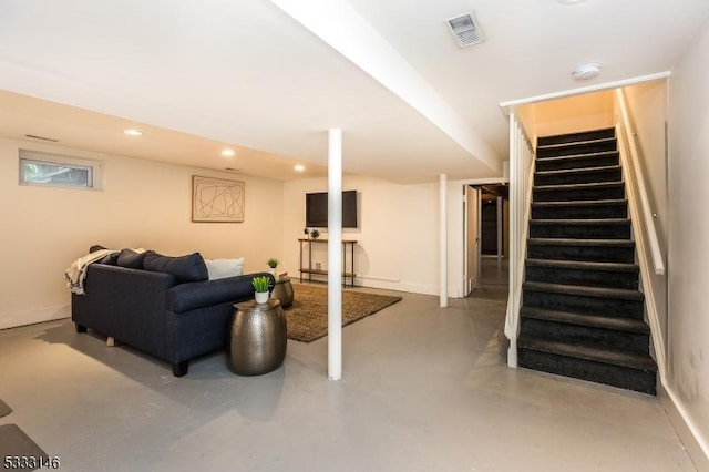 view of living room