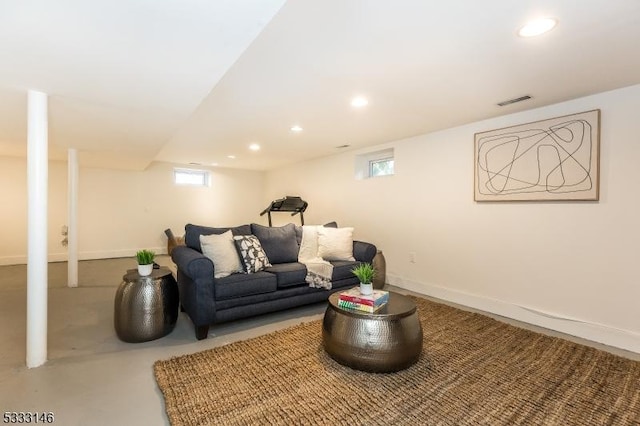 view of living room