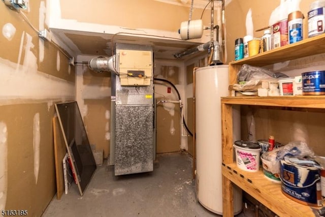 utilities with water heater