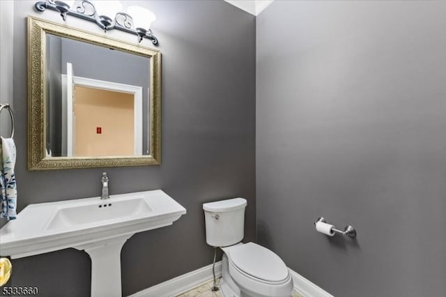 bathroom with toilet