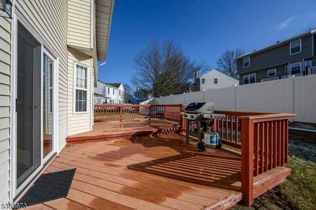 view of deck