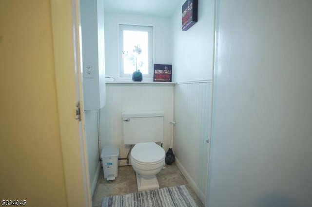 bathroom with toilet