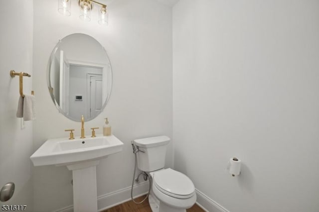 bathroom with toilet