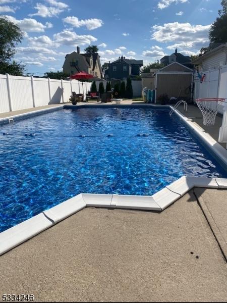 view of pool