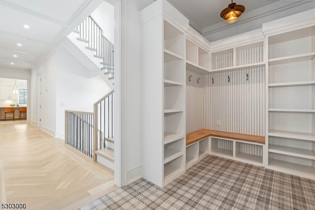 view of mudroom