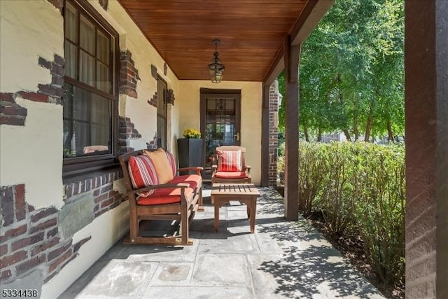 view of patio