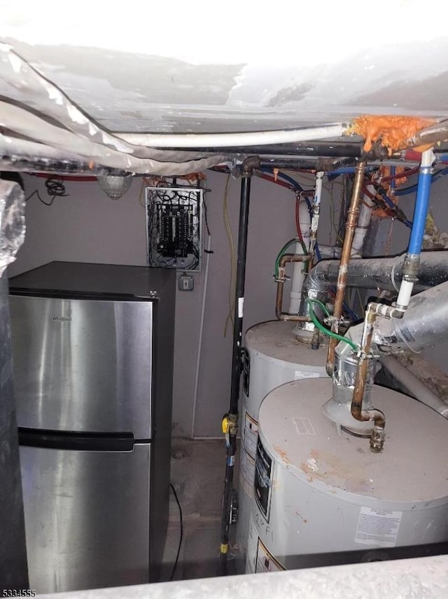 utilities with electric water heater