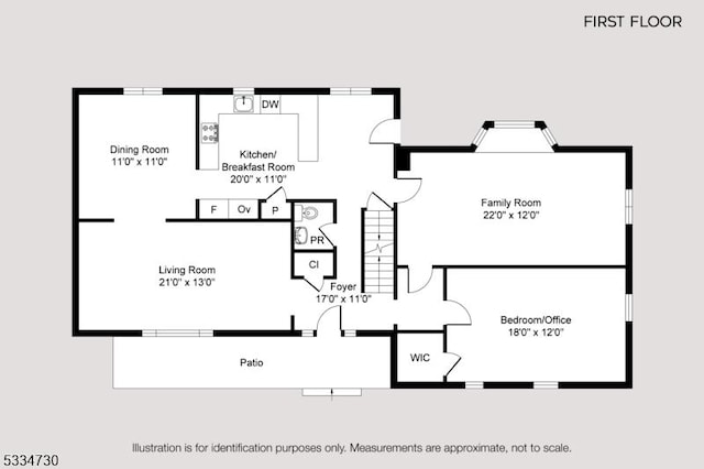 view of layout