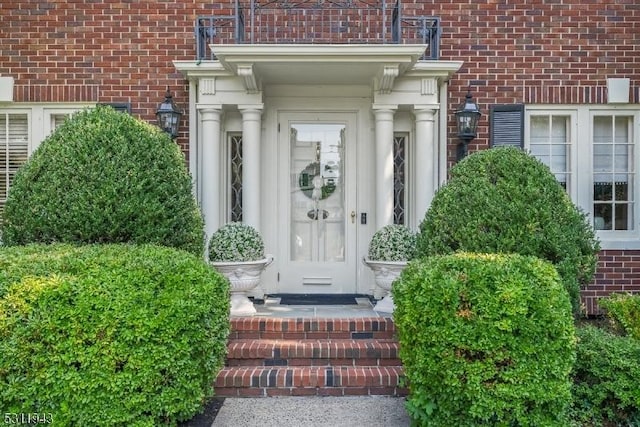 view of property entrance