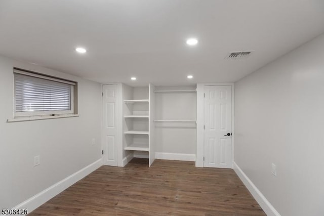 view of closet