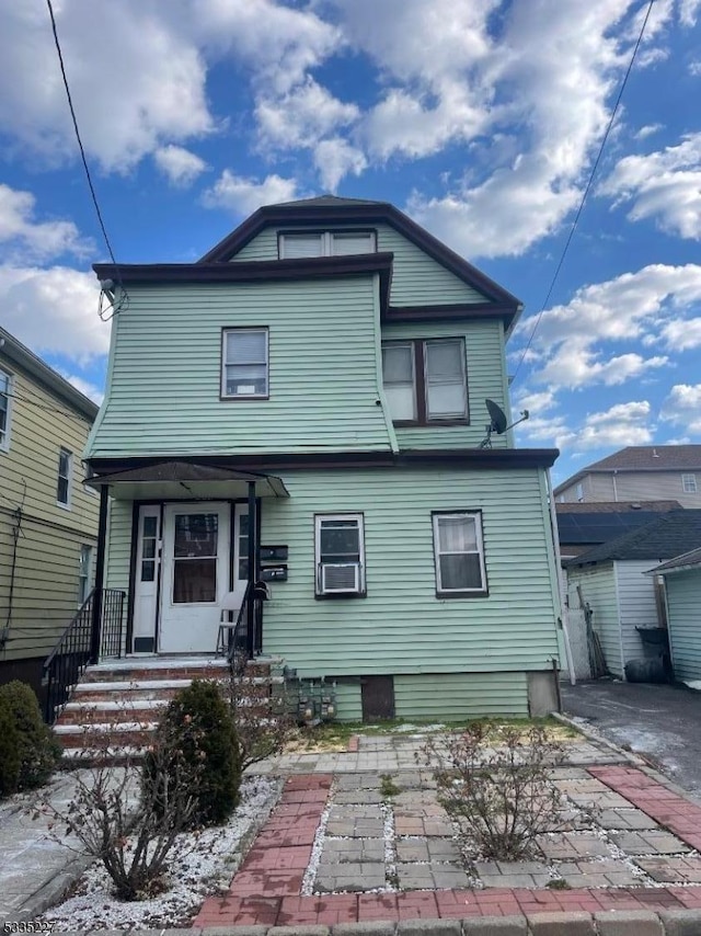 view of rear view of house