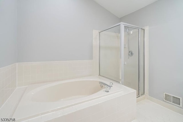 bathroom with walk in shower