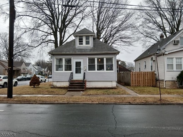 view of bungalow-style house