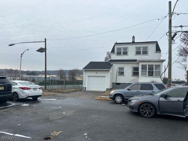 front facade featuring a garage