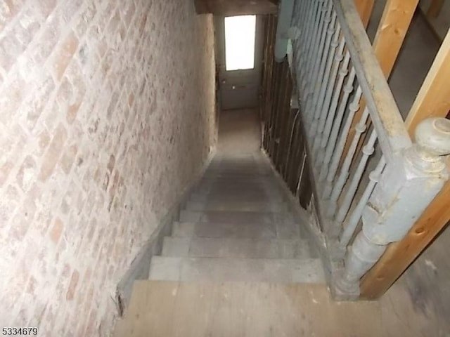 view of stairs