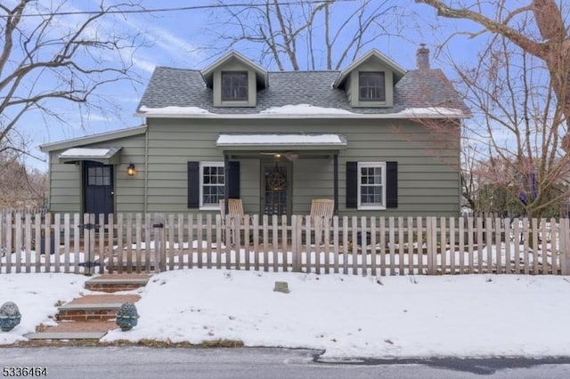 view of front of house