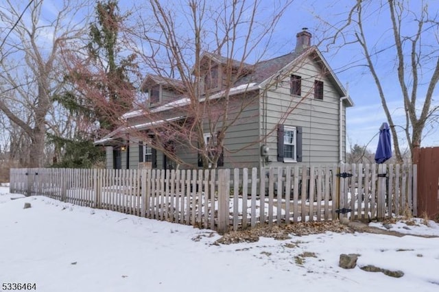 view of front of house