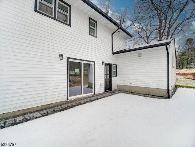 view of rear view of house