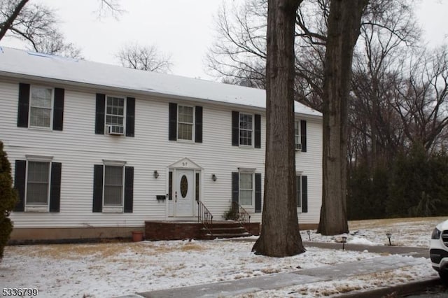 view of colonial inspired home