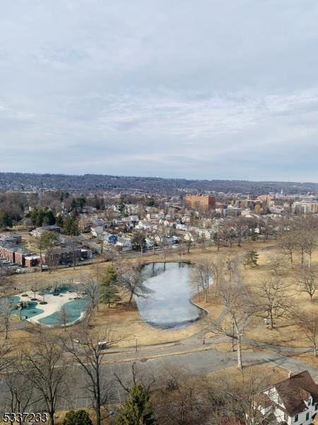 property view of water