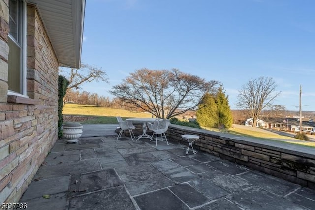 view of patio