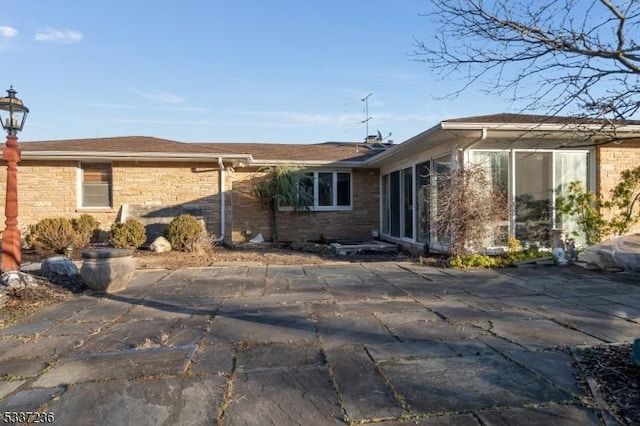 exterior space featuring a patio area