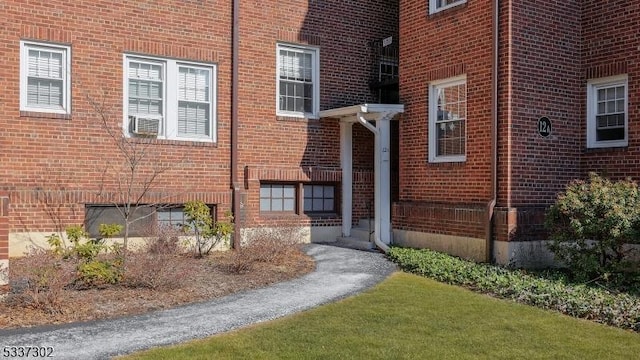 view of property featuring cooling unit